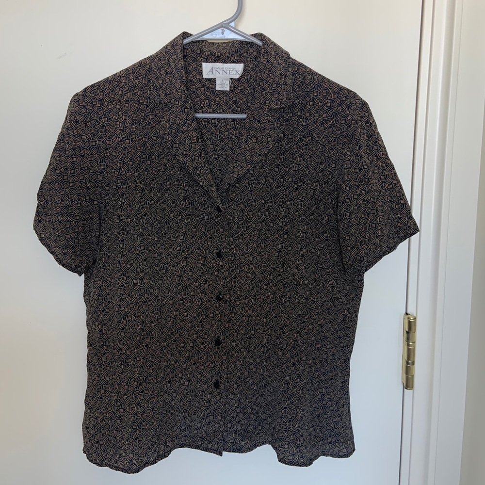 Vintage short sleeve button up